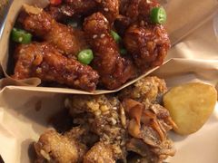 炸鸡翅一半一半-富乐满韩国正宗炸鸡韩国料理(虹泉路店)