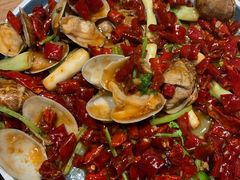 -街角等你.大连海鲜烧烤.经典铁板海鲜串(西安路店)