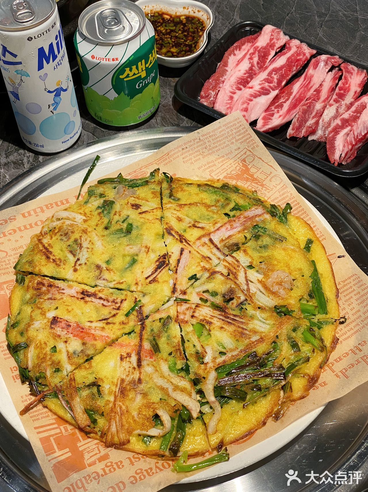 不愧是正宗韩式烤肉呀～