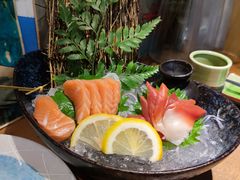 三文鱼刺身-鳗鱼家·深夜食堂(军博店)