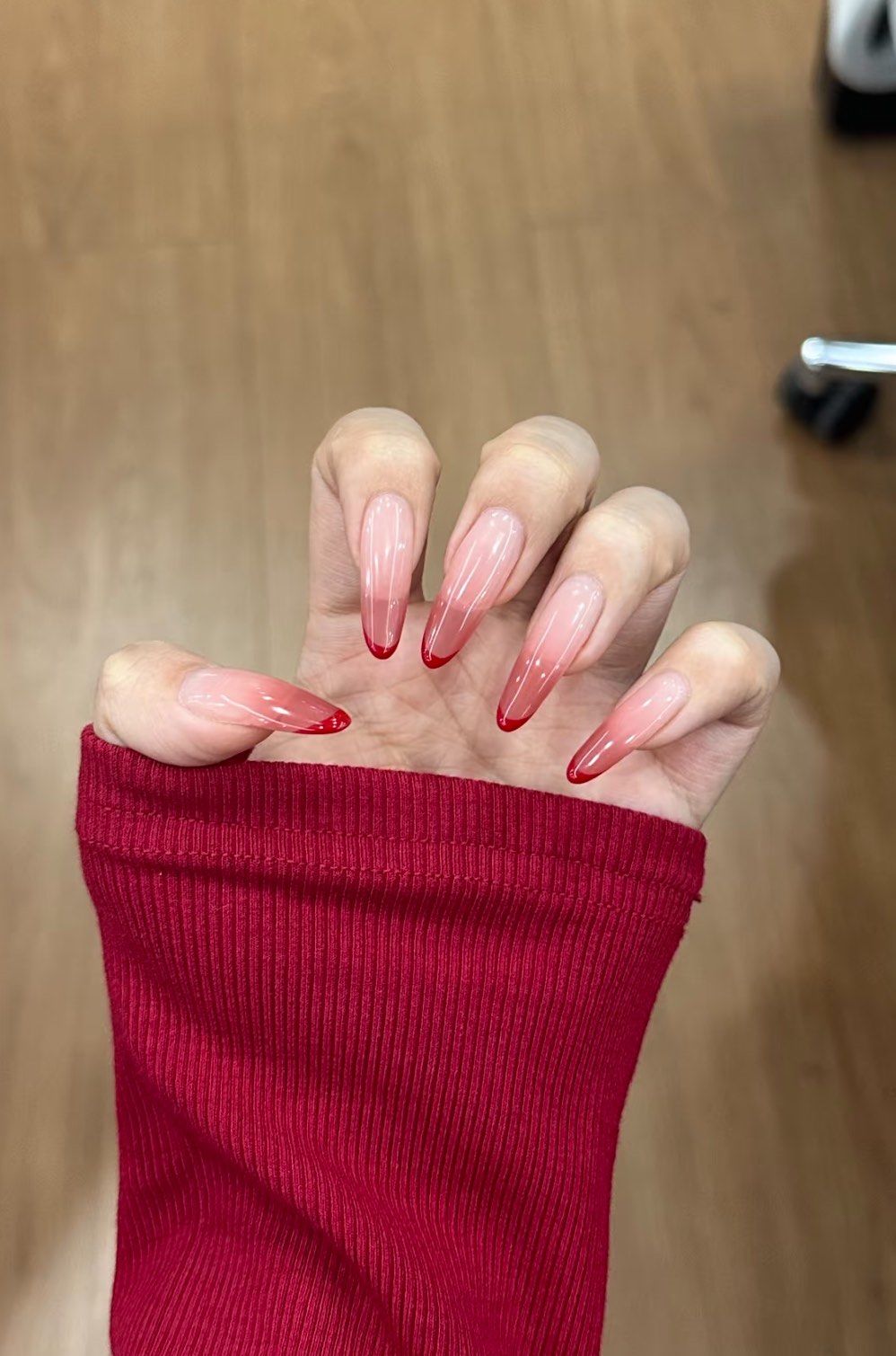 渐变红 指尖魅力