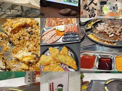 -山野的朋友露营炭火烤肉