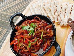 铁盘牛肉薄饼-小莫餐厅And More Restaurant西餐(北京展览馆店)
