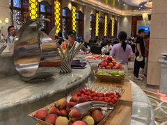 自助取餐区-罗约海滨温泉酒店-索莎西餐厅