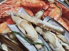 -霞涌市场海鲜摆卖区