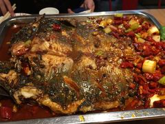香辣烤清江鱼-闻溪有渔·活鱼现烤才好吃(太仓万达店)