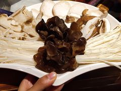 蘑菇拼盘-陈府大宅门成都火锅·手切鲜肉(太原街店)