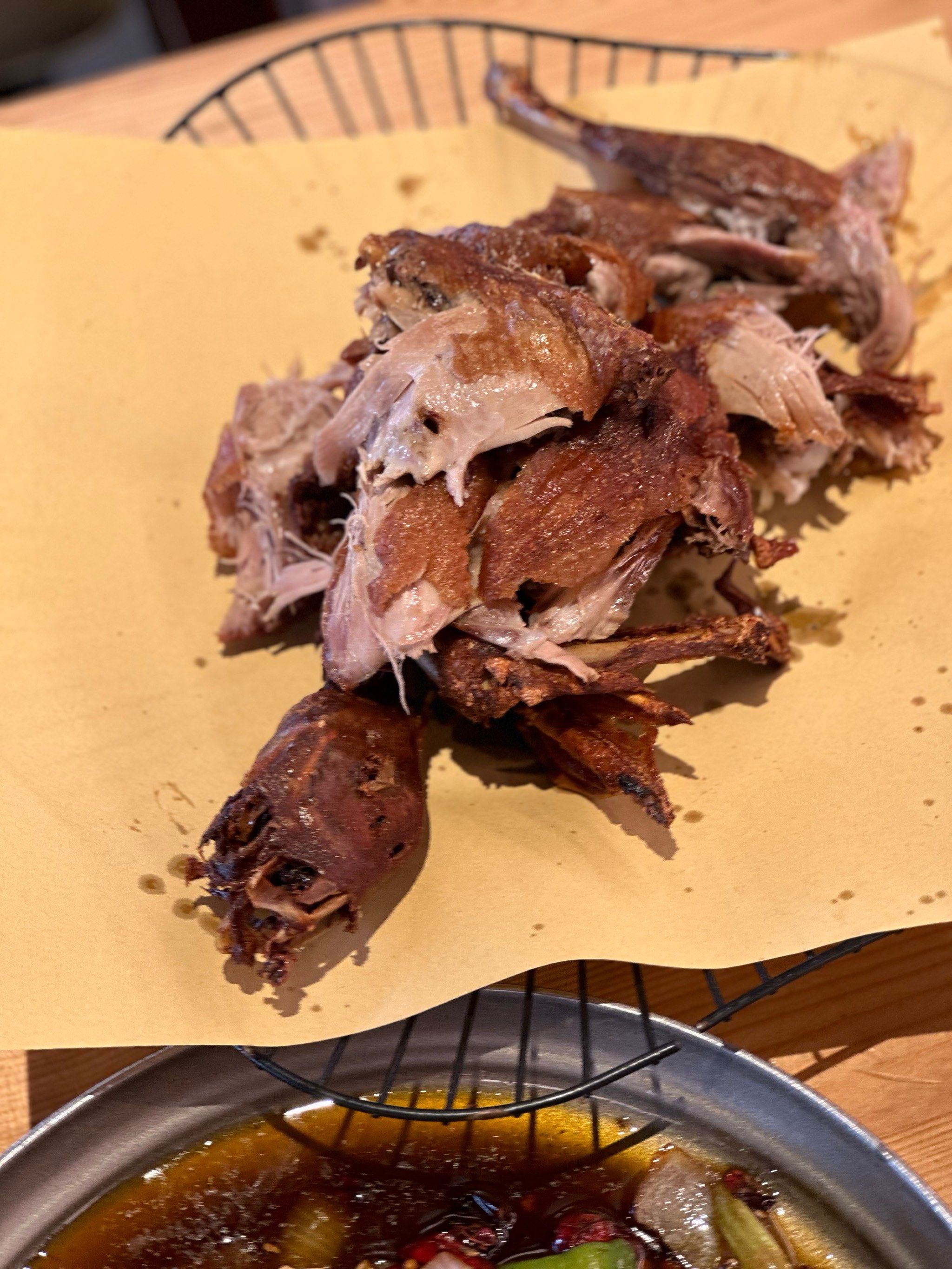 这香酥脆嫩的手撕鸭鸭子08啊!