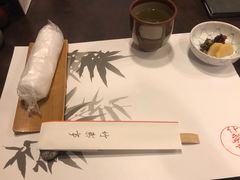 餐具摆设-竹叶亭(银座店)