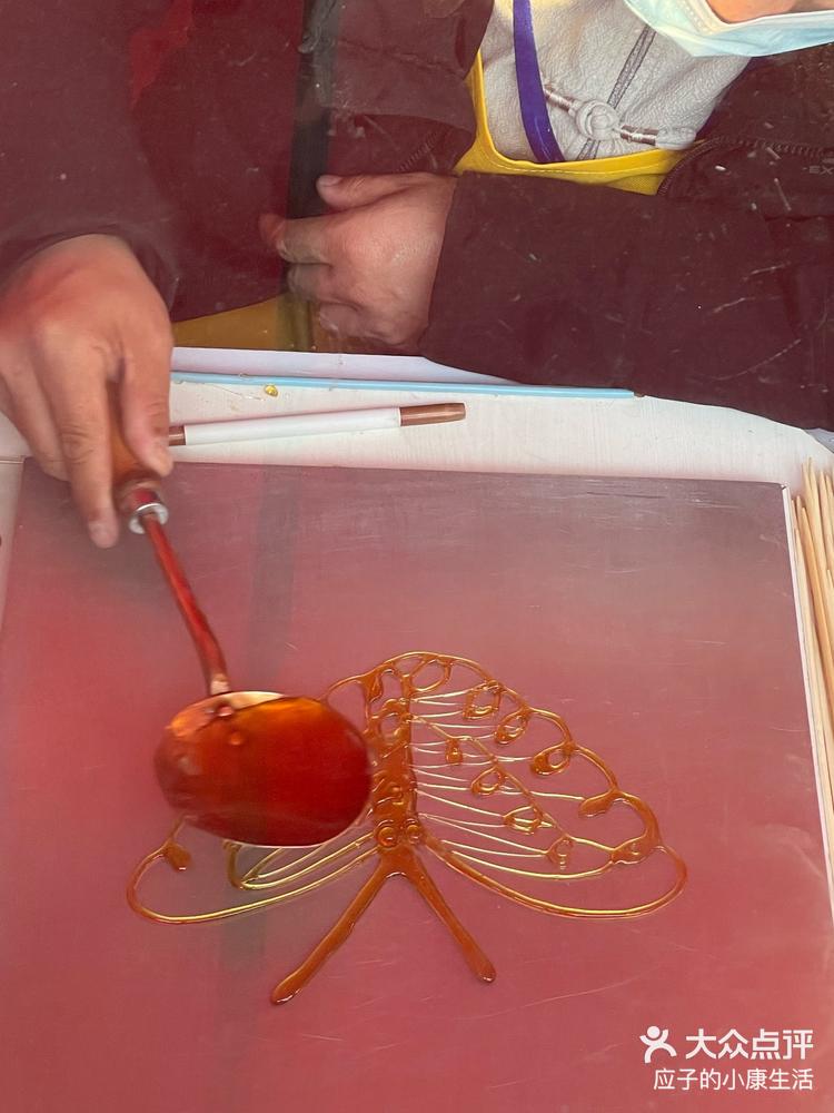 好怀恋两块钱的画糖人#生活记录 #就是要随时随地记录生活呀