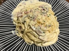 腌肉奶油蘑菇面-404干式熟成牛排馆•聚会餐厅