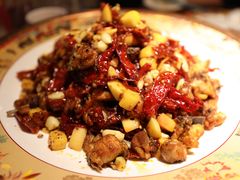 阿克苏苹果辣子鸡-相约·羊村小馆非遗手抓肉(七一酱园店)