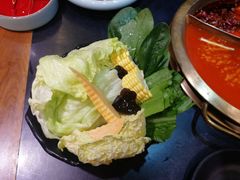 蔬菜拼盘-沸炉重庆老火锅(军事博物馆店)