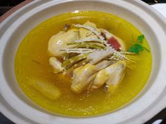 竹笙炖鸡-金稼园·金平湖农家菜