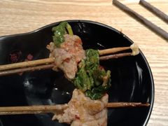 香菜牛肉串串-百味源炭火烤翅 ·夜市大排档(酒仙桥店)
