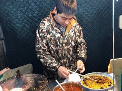 -清真马乐贝腊牛肉蛋黄菜夹馍(马蓉洒金桥店)