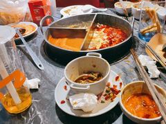 -热火朝天鲜切牛肉火锅(南强街巷店)