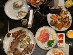 餐具摆设-顺德美的万豪酒店·自助餐·贡厨