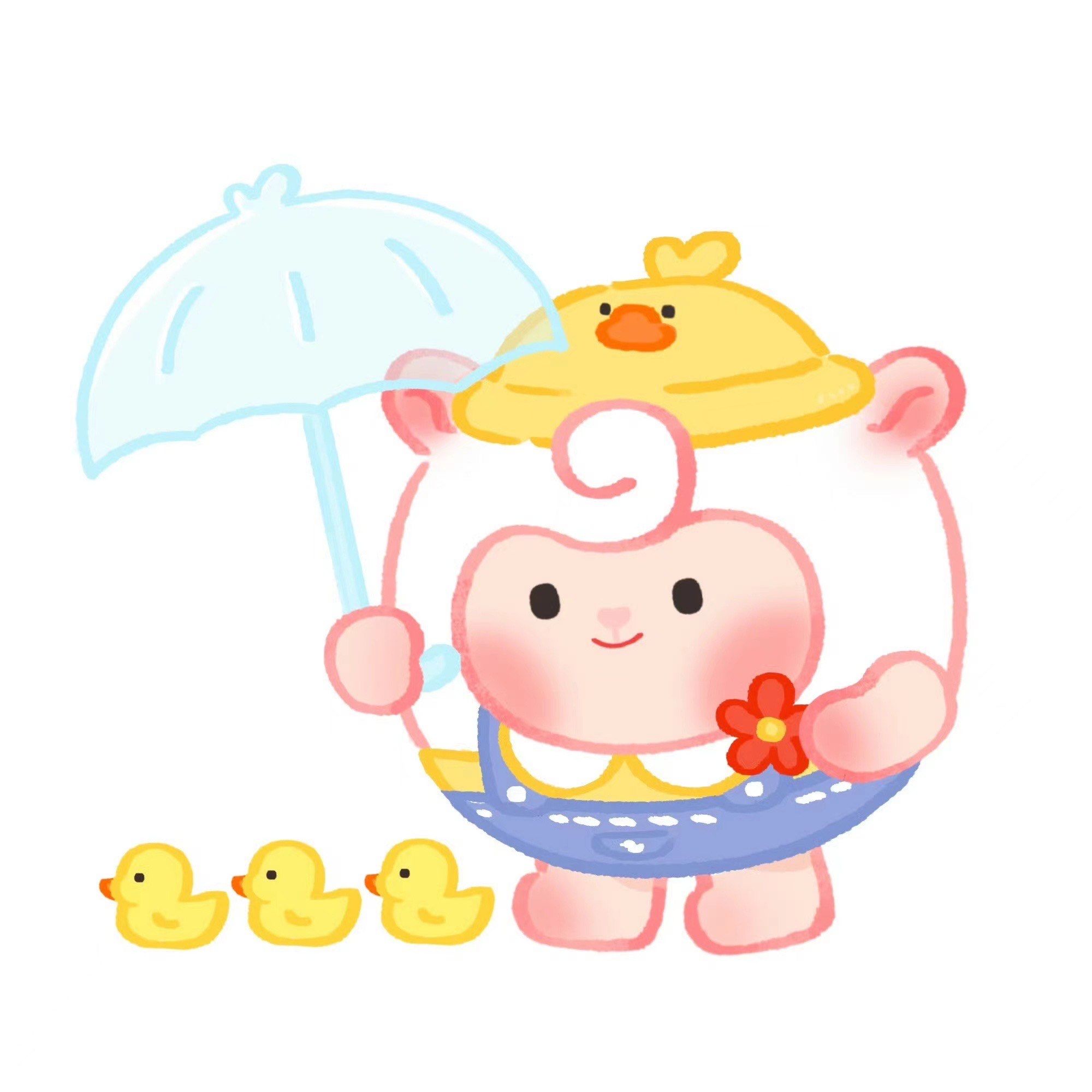 天天领红包今天是超可爱的羊羊宝贝