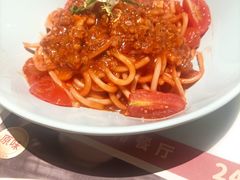 鲜番茄肉酱烩意粉-杯子红牛排(创意产业园店)