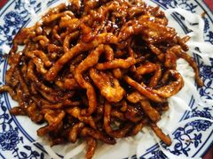 京酱肉丝-北大地皖峰饭馆