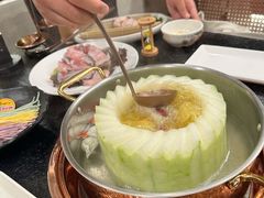 -得意咚瓜·顺德鱼生·冬瓜盅火锅