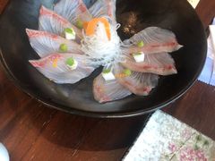 鰤鱼薄切-Tsuru鹤日本料理(静安香格里拉店)