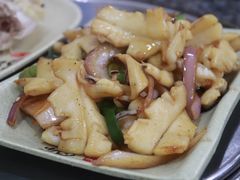 爆炒新鲜鱿鱼-力哥地道海南菜·联谊文昌鸡老店