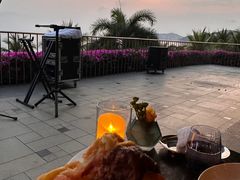 -日落吧·海景咖啡厅·餐酒吧·鸡尾酒·下午茶·乐队表演·浪漫夕阳·三亚文华东方酒店
