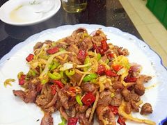 孜然羊肉-阿宝海鲜饭店