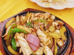 铁板鱿鱼-汤氏美食台山水步特色黄鳝饭(龙津东路店)