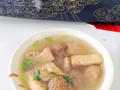 豆面丸子汤-老磁器口豆汁店(天坛店)