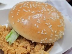 香辣鸡腿堡单人餐兑换券-肯德基(定兴店)