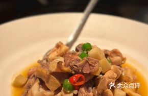 Braised Free-range Chicken with Abalone