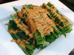 麻酱油麦菜-绿茶餐厅(蓝色港湾店)