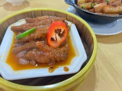 西洋豆豉油蒸鸡爪-吉莲利苑海鲜酒家(珠海拱北28年老字号店)