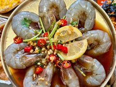 -围炉肉舍•炭烤活鳗•丹东海鲜烤肉(步行街店)