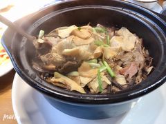 茶树菇豆腐锅巴煲-山水人家(九堡店)