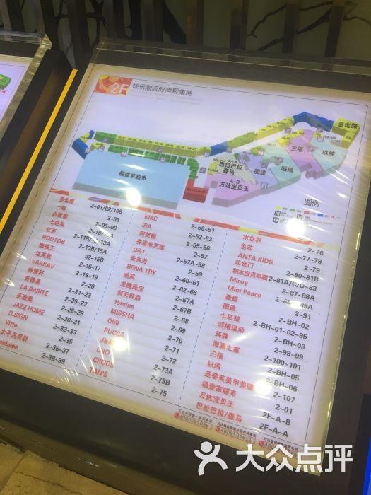 万达广场(翔宇中道店)导航图图片 第5张