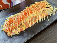 金芒火炙帝王蟹棒卷-仙隐小鹿中华料理(南宁万象城店)