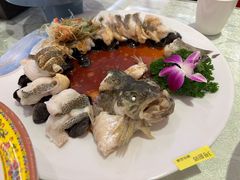 清蒸鲜鲈鱼-博雅渔港·融合菜(维也纳国际大酒店)
