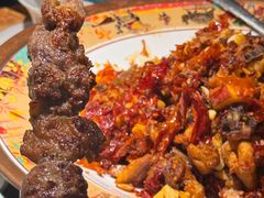 阿克苏苹果辣子鸡-相约·羊村小馆非遗手抓肉(七一酱园店)