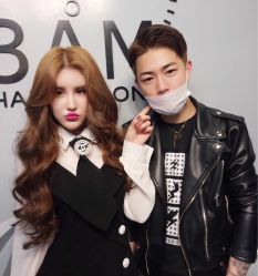 Yishen合影纪念-3AM HAIR SALON烫发染发接发