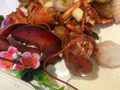 葱油蒸波士顿龙虾-绍兴饭店(大宁店)