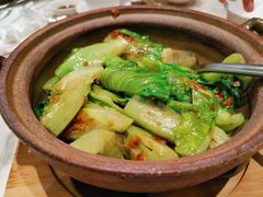 虾酱啫唐生菜-香港百合居(LCM置汇旭辉广场店)