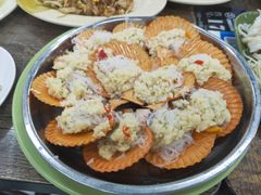 蒜蓉粉丝蒸扇贝-贞姨美食·老字号海鲜大排档