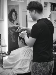 -韩鑫烫染接发·收长头发