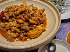 蓝壳鲜鲍鱼煨菱角米-曾宴·楚菜(湖北省博物馆店)