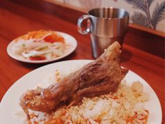 单腿抓饭-巴依家新疆手抓饭(菱角湖万达店)