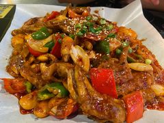 干锅糯香掌-嘎嘎鸭脑壳(金沙店)